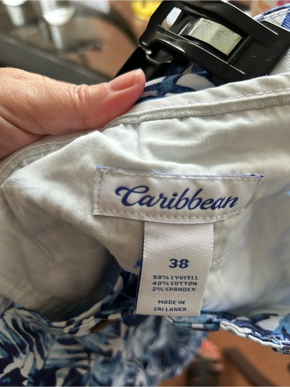 Caribbean swim trunks